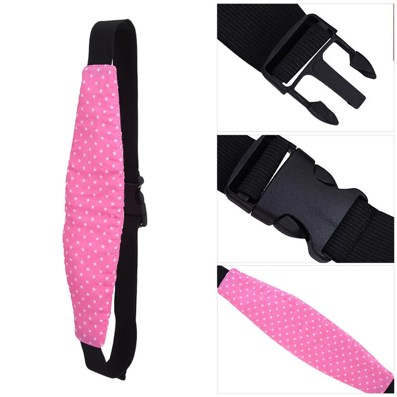 1Pcs Fixing Band Baby Kid Head Support Holder Star Print Sleeping Belt Car Seat Sleep Nap Stroller Safety Sea | Мать и ребенок