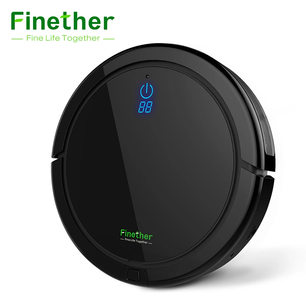 Finether I8 пылесос робот-пылесос для уборки пола Робот-пульт дистанционного управления 5 моющих линий автоматическая зарядка робот-пылесос
