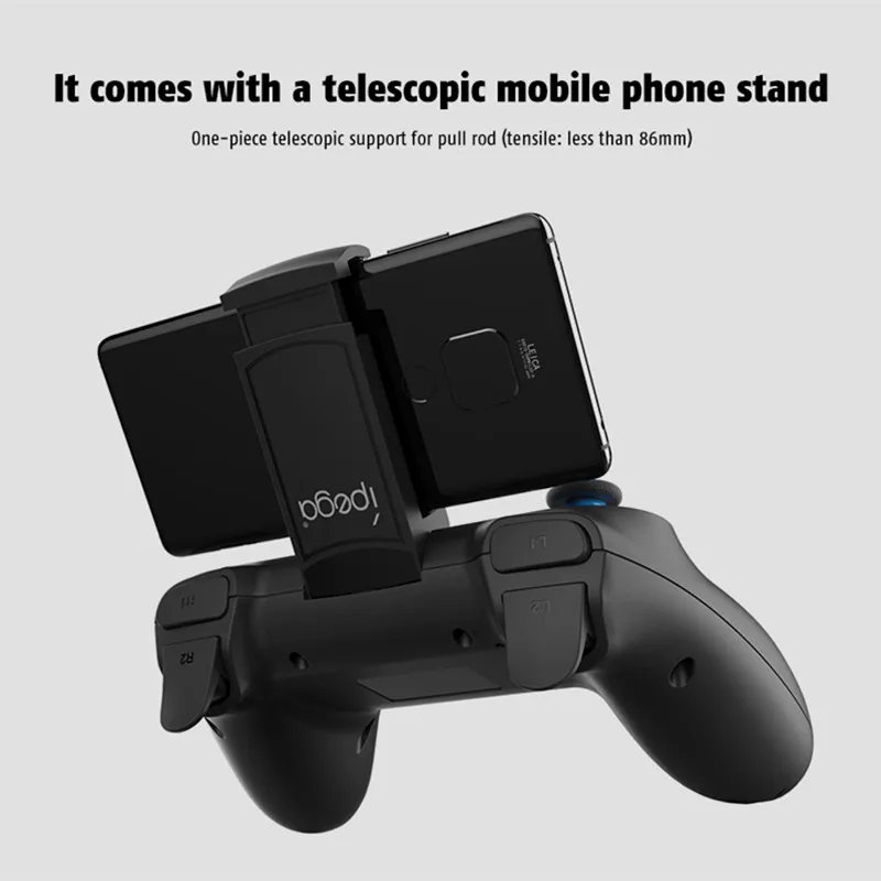 IPEGA PG 9129 Bluetooth беспроводной геймпад с держателем пользовательская функция гибкий