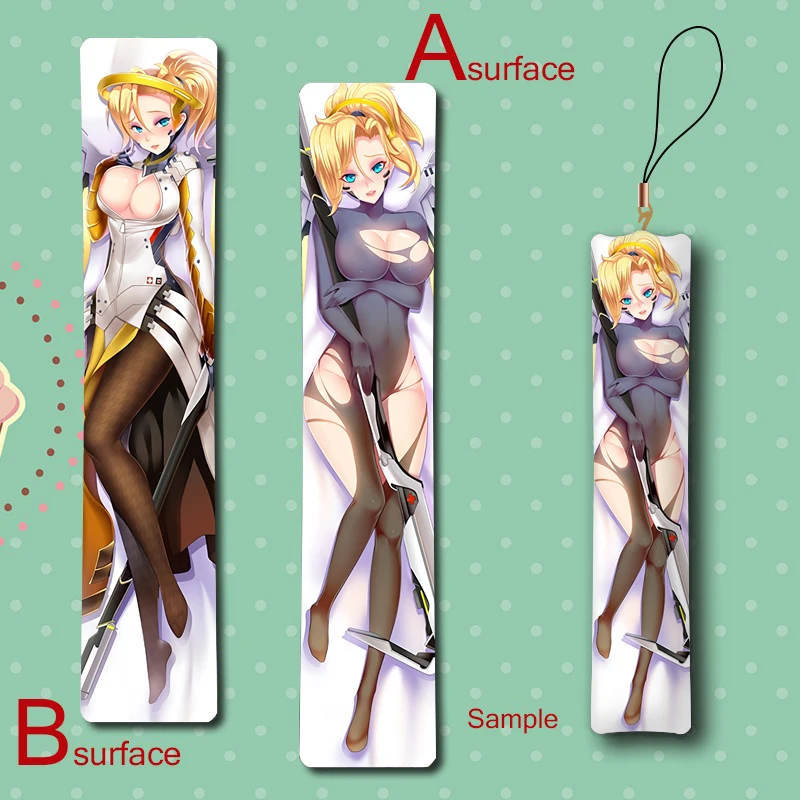 

Горячая игра милости ангела Циглер Cool Аниме мини Dakimakura брелок для ключей подвесная Подушка орнамент телефон ремень в подарок