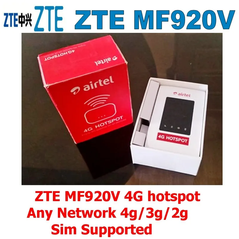 Точка доступа ZTE Airtel 4G|pocket wifi router 4g|lot of4g pocket |