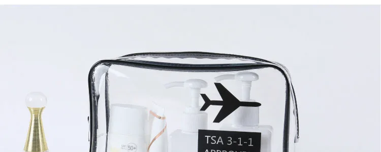 1 шт. TSA сумка для хранения полетов, косметичка, косметичка для путешествий, прозрачная спортивная сумка