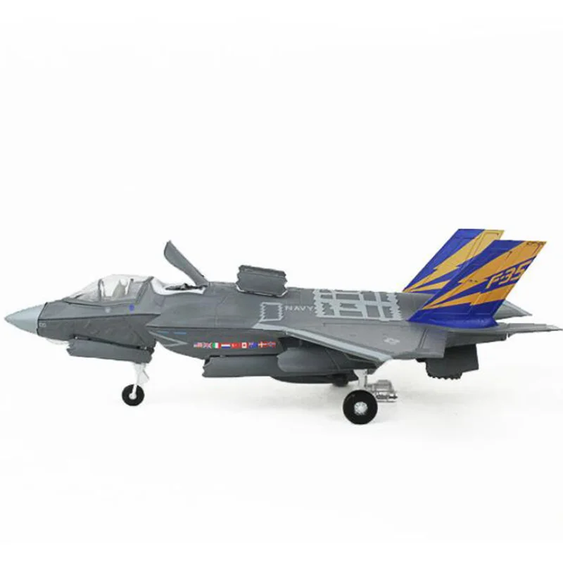 

1/72 Scale U.S. American Navy Army F35B Lockheed Martin Lightning Aircraft Airplane Models Adult Children Toys for Display Show