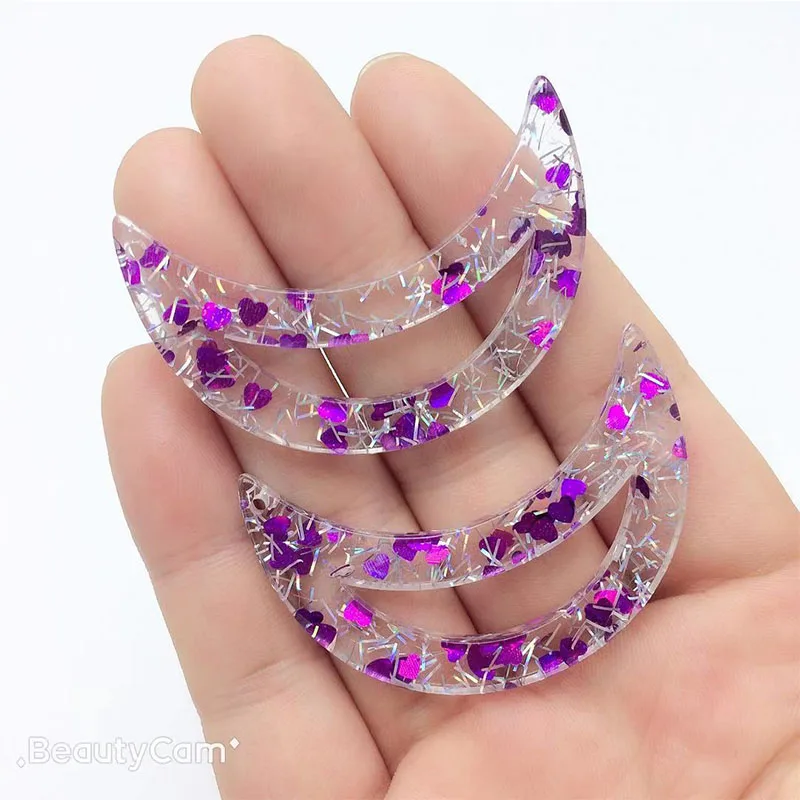 Женские Геометрические длинные серьги Dream it possible druzy прозрачные акриловые с