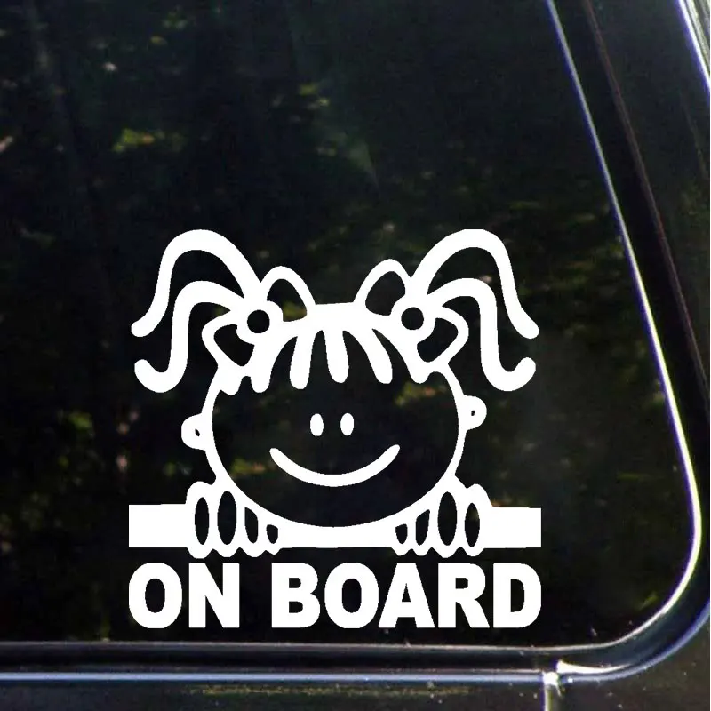 Детские автомобильные мультипликационные наклейки милые виниловые украшения