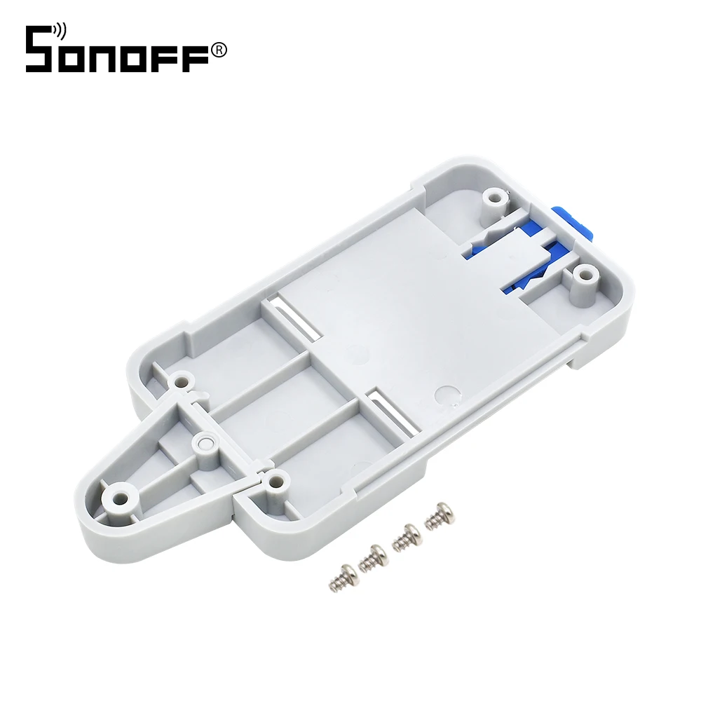 Регулируемый держатель чехол SONOFF DR DIN Rail для Sonoff Basic/RF/ Pow/ TH10/16/ Dual|Модули умного