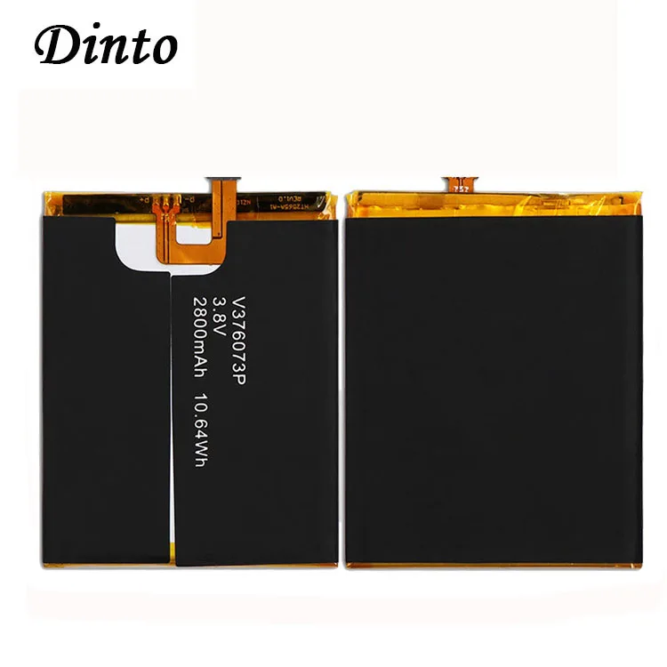 Оригинальный высококачественный литий-полимерный аккумулятор Dinto 2800 мАч Blackview