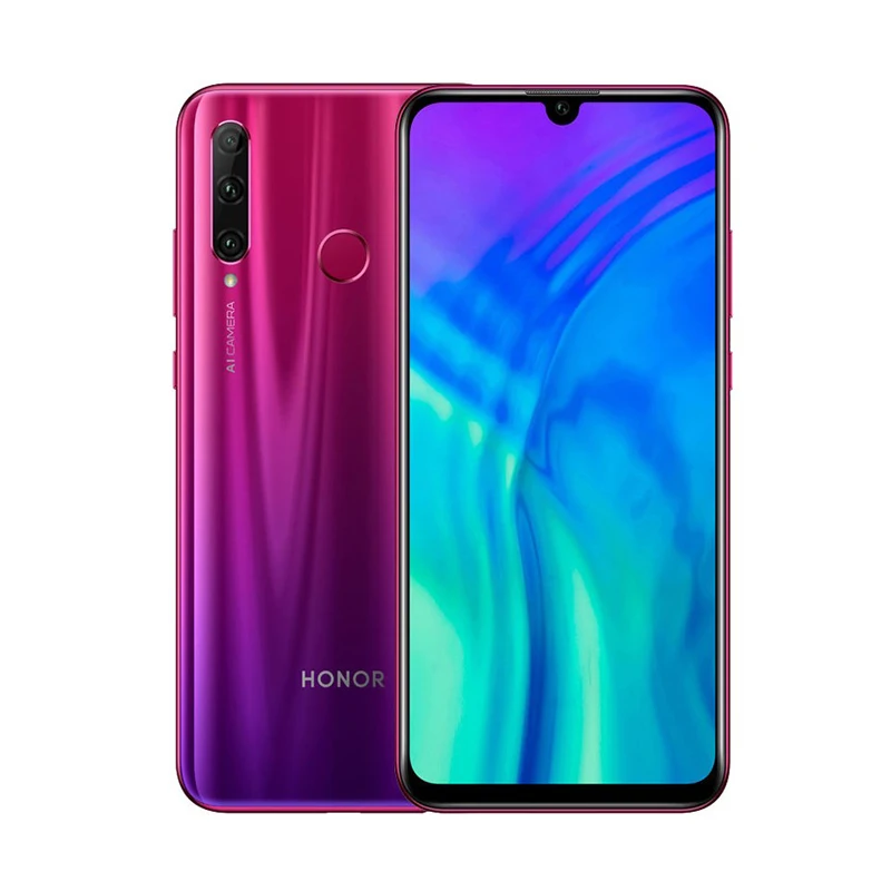 Смартфон HONOR 20 lite глобальная версия 4G полноразмерный экран 6 21 дюйма Kirin 710 Android 9 0