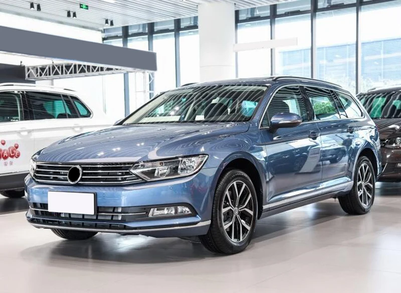 Для Volkswagen Passat 5 дверь вагона B8 2017 2018 нержавеющая внутренней и внешней Задний