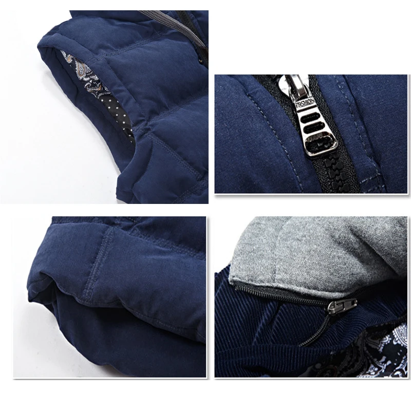 MIACAWOR мужские жилеты осень зима Colete Masculino приталенная куртка без рукавов Homme с