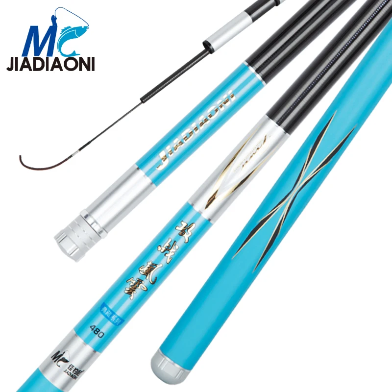 JIADIAONI 3 6 m 7 2 28 tune fish gongzhan Carbom Long Taiwan Удочка телескопическая для ловли карпа