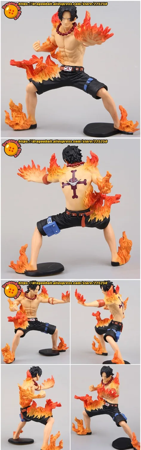 Японское аниме &quotONE PIECE&quot Оригинал Banpresto ABILIATORS vol.1 коллекция фигурок PORTGAS D. ACE|one