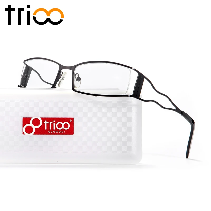Женские очки с квадратной оправой TRIOO для чтения прозрачными линзами
