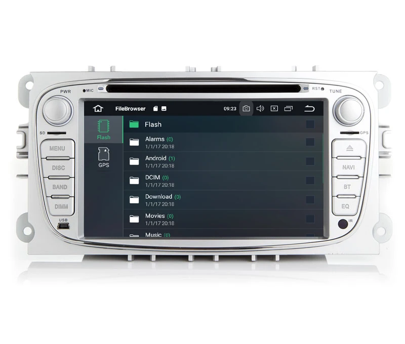 Автомобильный DVD GPS плеер IPS 7 дюймов Android 10 для FORD Focus Mondeo C max Galaxy 8 Восьмиядерный PX5 4