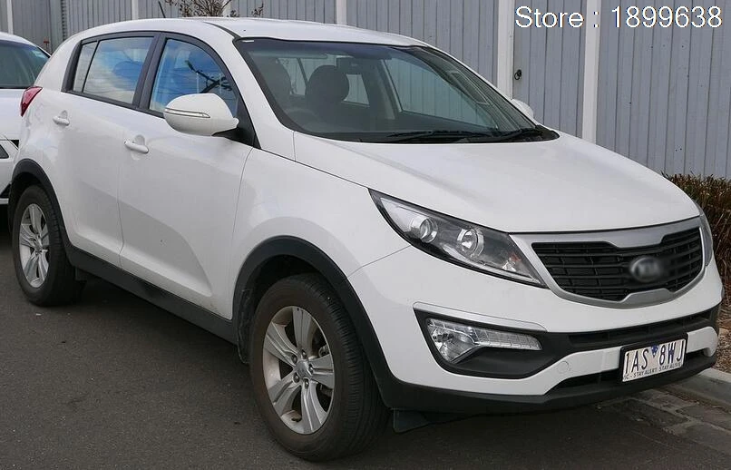 Для kia Sportage 2011 2012 2013 светодиодный периметр фары кольца halo многоцветный RGB angel demon eyes