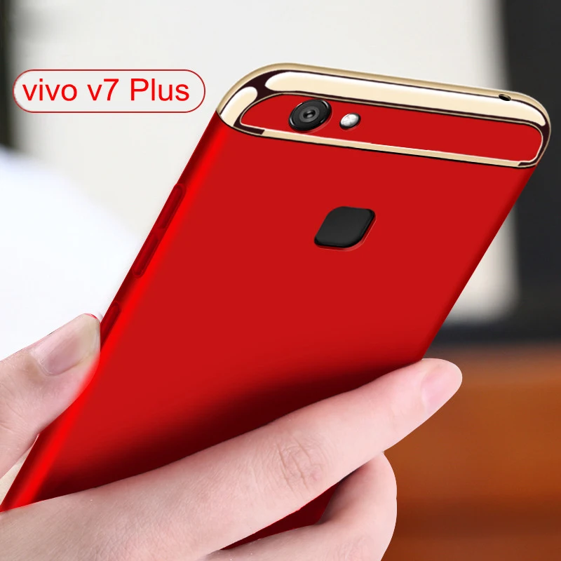 Задняя крышка 3 в 1 для Vivo v7 V 7 plus полная защита оригинальная деталь BBK V7 + Y75 Y79