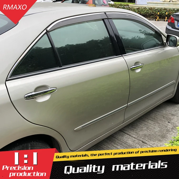 Для Toyota Camry Пластик оконный козырек Vent Оттенки Защита от солнца Дождь Отражатель гвардии для Camry авто аксессуары 4 шт./компл. 2006-2011