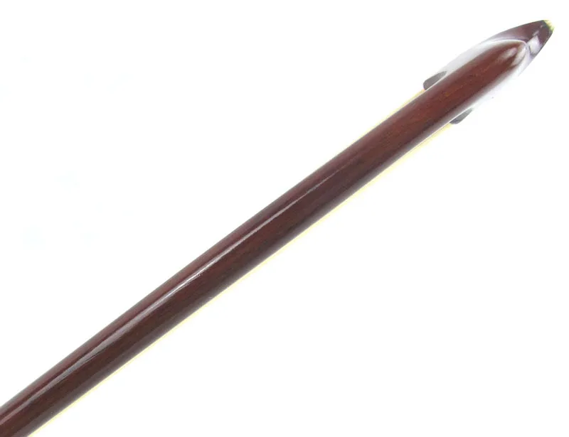 Бесплатная доставка! Золотистый сплав PERNAMBUCO Viola Bow с лягушками из змеиного дерева