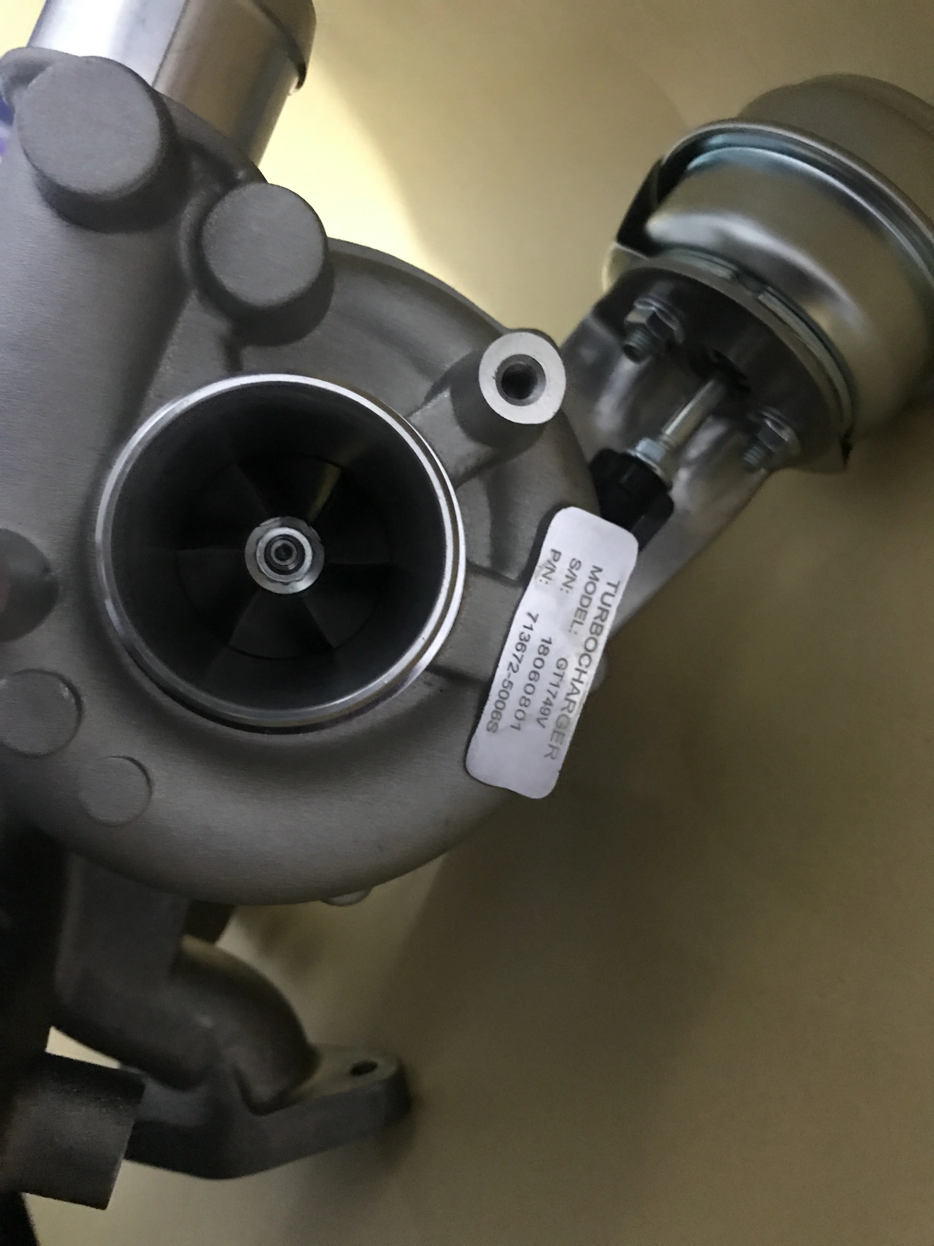 Турбокомпрессор turbo GT1749V 454232 713672 для AUDI A3 GOLF BORA JETTA TDI 1.9L 110HP 0005