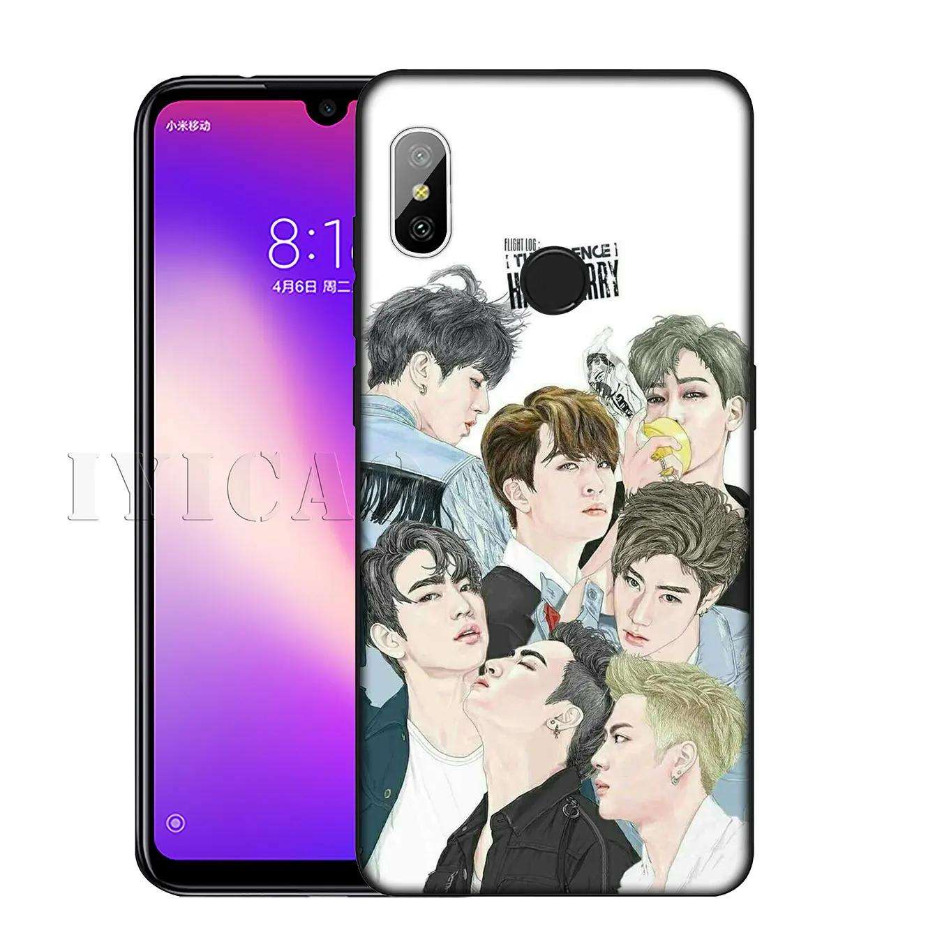 IYICAO мальчик группа Kpop GOT7 клиент мягкий чехол высокого качества для Xiaomi Redmi K20 8A 7A 6A