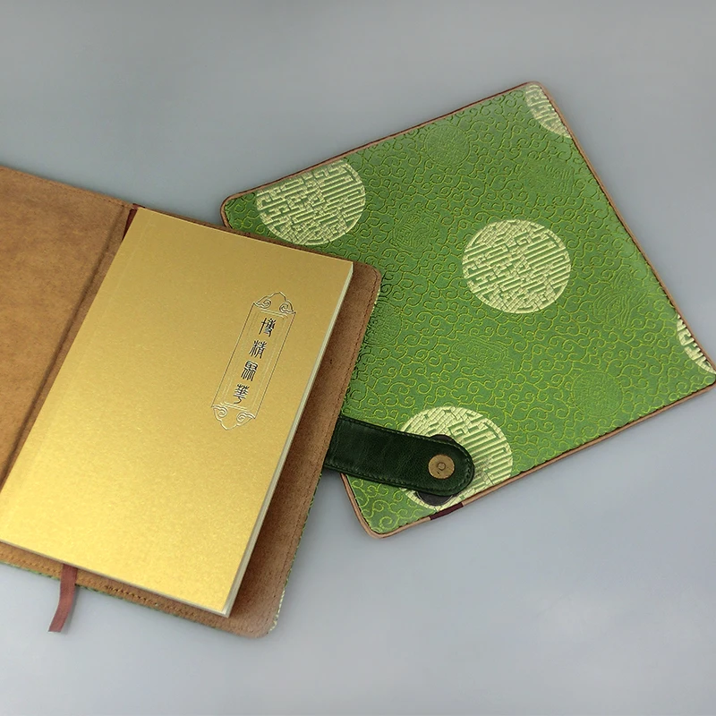 Tangfoo креативная шелковая в стиле ретро гобелен сочетание планировщика Записная