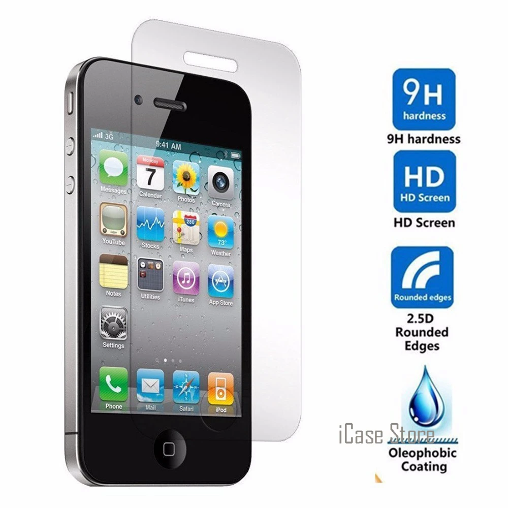 Закаленное стекло для iPhone 5 5S 5C SE Чехол протектор экрана Взрывозащищенный |