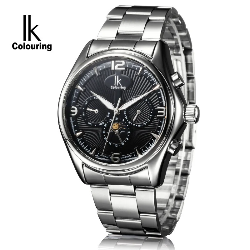 Повседневное для мужской часы полностью автоматические механические иглы
