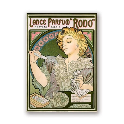 PH2155 Alphonse Mucha, большие винтажные плакаты и принты в стиле модерн, точная копия, настенная живопись, картины для гостиной, домашний декор - Цвет: PH2155