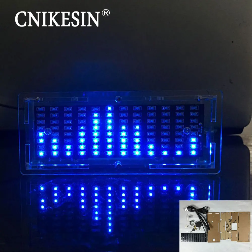 CNIKESIN S1 SCM светодиодный дисплей музыкального спектра производства комплект SMD
