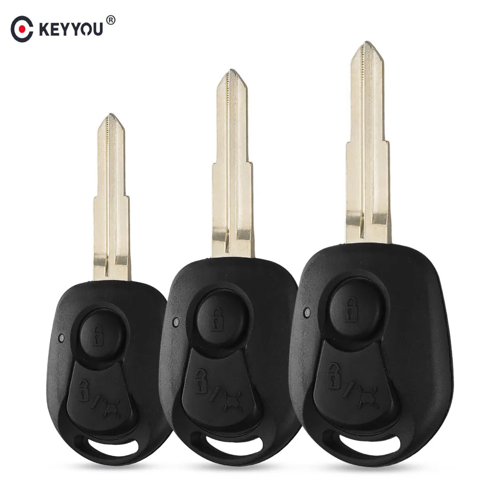 KEYYOU 2 кнопки умный корпус автомобильного ключа дистанционного управления Чехол