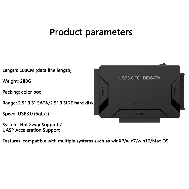USB IDE SATA адаптер Sata комбинированный жесткий диск sata к 2 5 преобразователь передачи