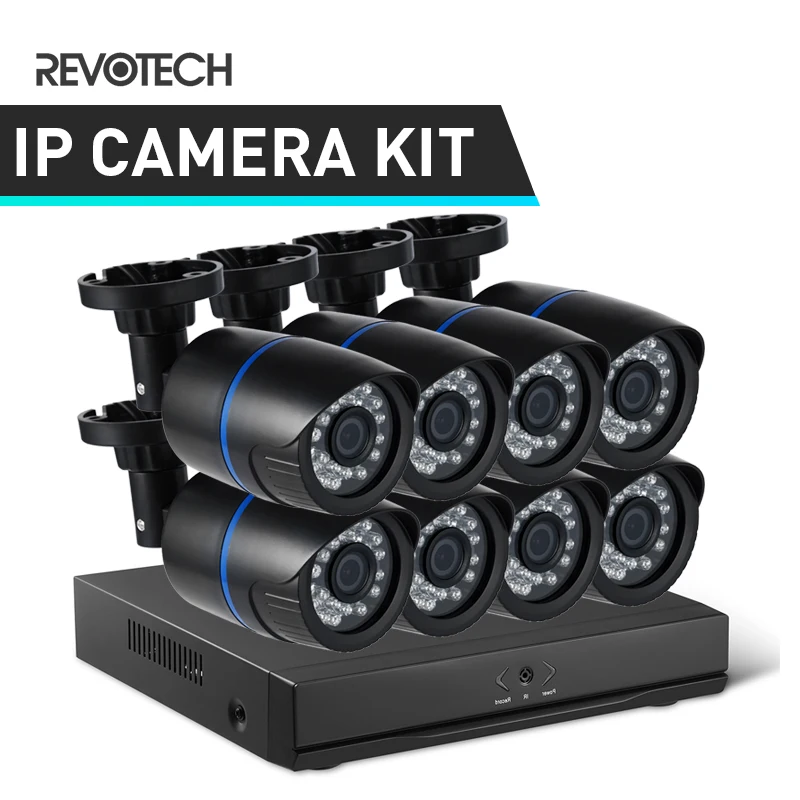 Камера видеонаблюдения 8 каналов 1080x1920 P 1080 МП | Безопасность и защита