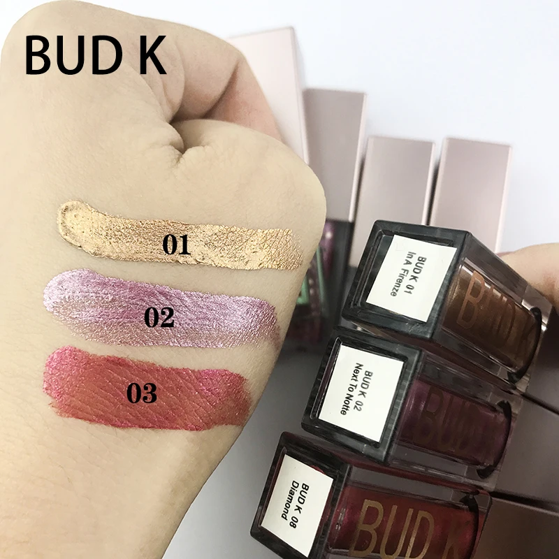 Тени для век водостойкие блестящие 9 цветов|waterproof eyeshadow|liquid eyeshadoweye shadow |