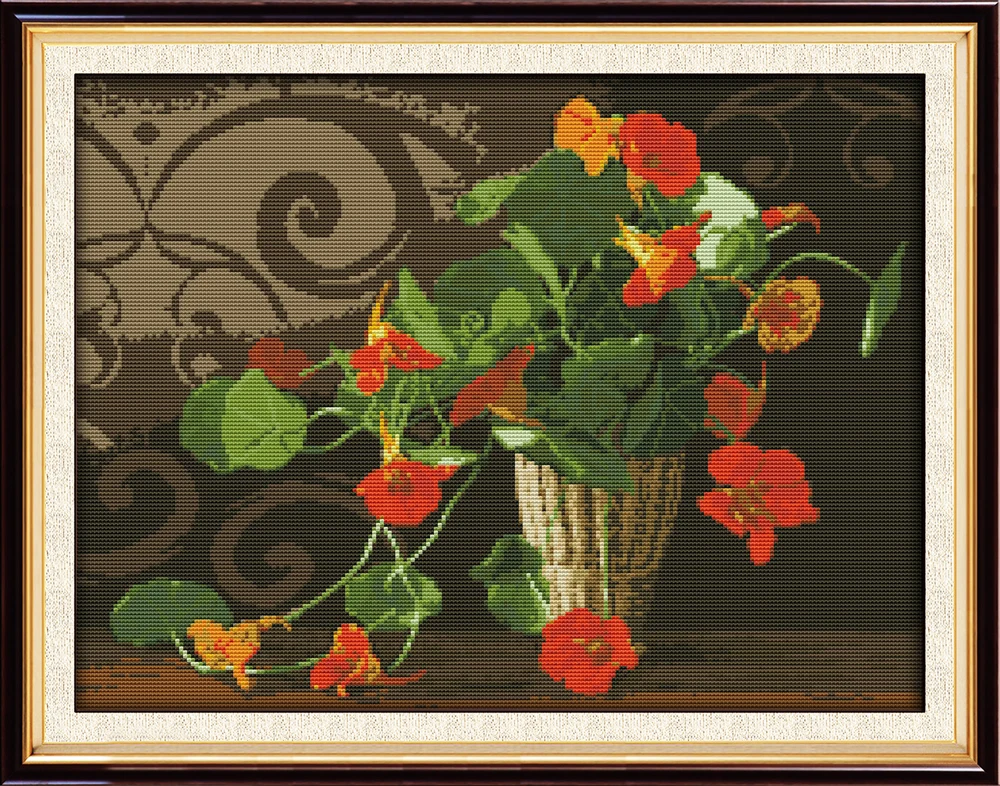 Joy Sunday The Morning Glory набор вышитых крестиков DIY 11CT 14CT вышивка рукоделие домашний