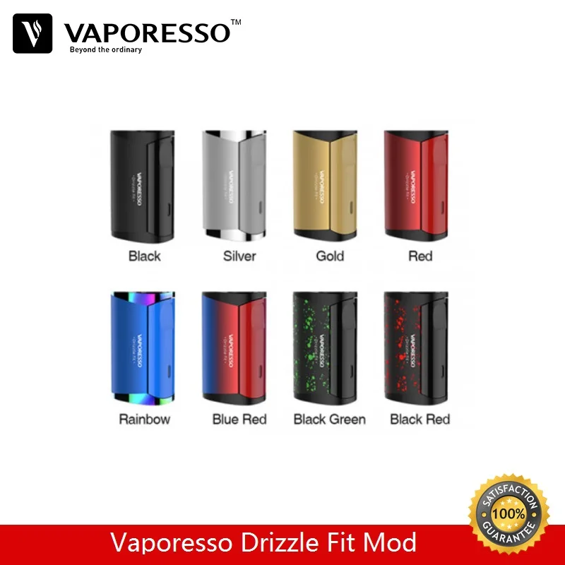Вейп мод Vaporesso Drizzle Fit Box Mod 40 Вт 1400 мА · ч встроенный аккумулятор подходит для