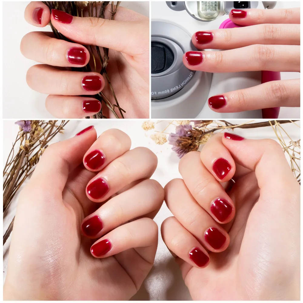 Модный розовый гель лак для ногтей Modelones 10 мл УФ долговечный замачиваемый горячий