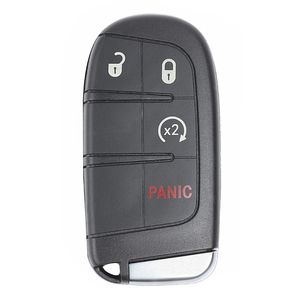 

Keyecu Smart Remote Key Fob Replacement 4 Button for Fiat 500L, Jeep Renegade 2015-2019 - FCC: M3N-40821302