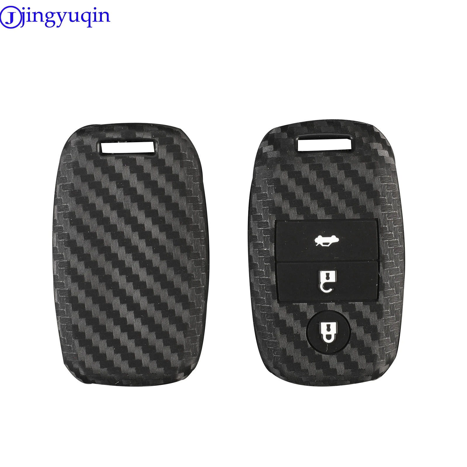 jingyuqin Key Case Cover Carbon for KIA Ceed K3 K4 K5 Sportage R QL KX5 Sorento KX3 KS3 RIO Cerato Optima Frote Soul 3B | Автомобили и