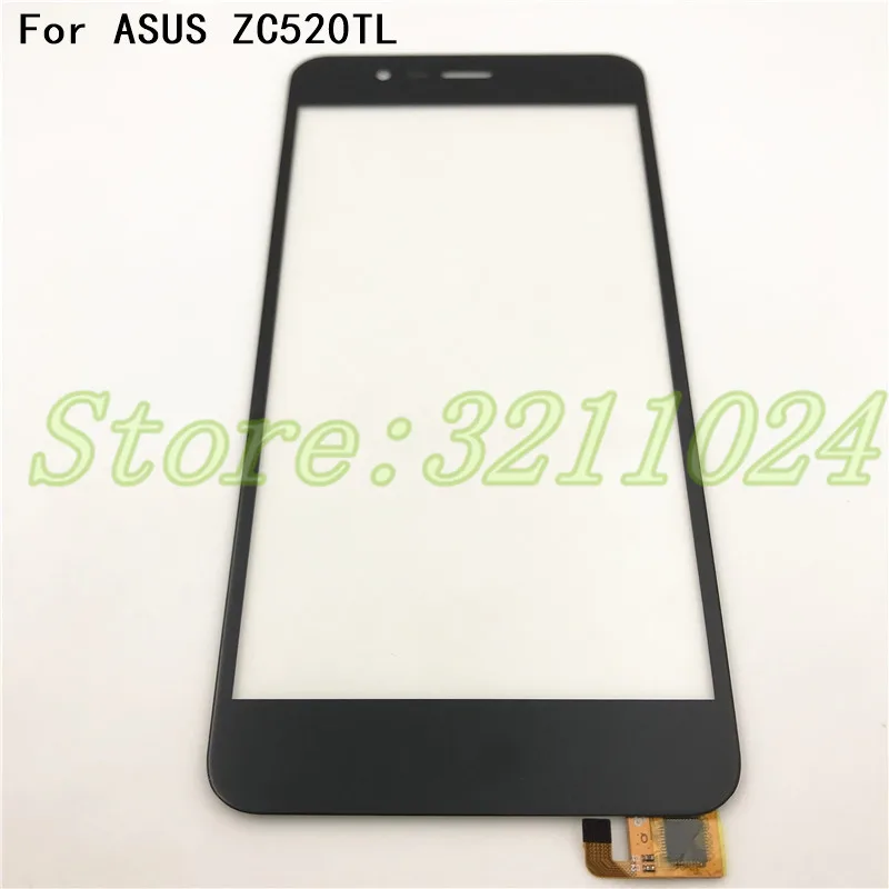 Протестировано 5,2 дюймов для Asus Zenfone 3 Max ZC520TL X008D дигитайзер Сенсорная панель сенсорная линза Замена стекла