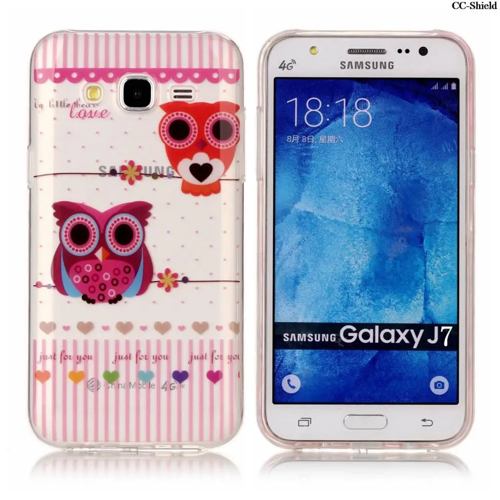 Мягкий ТПУ чехол для Samsung Galaxy J7 J 7 2015 J700P J700H J700M J700H/DS силиконовый телефона SM-J700h