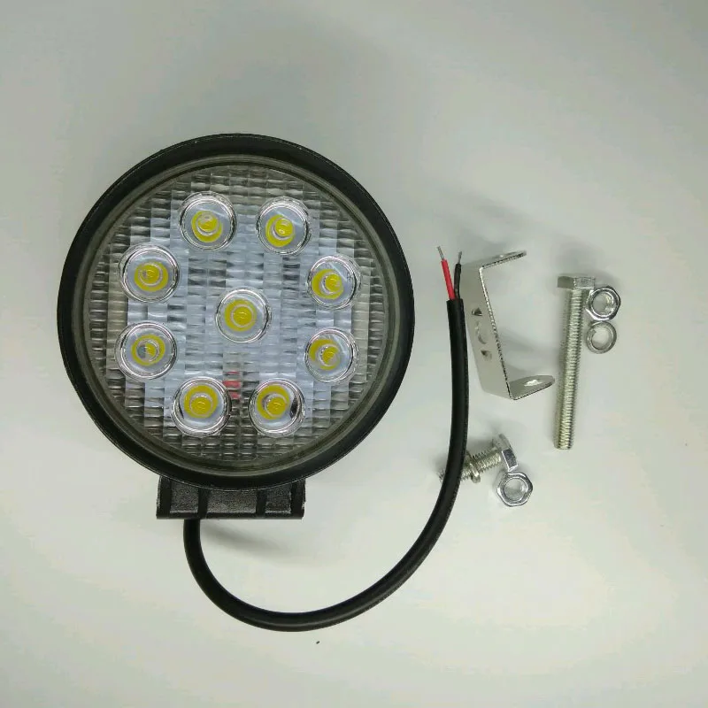 4 дюймовый 27 Вт светодиодный Рабочий фонарь для указателей движения мотоцикла