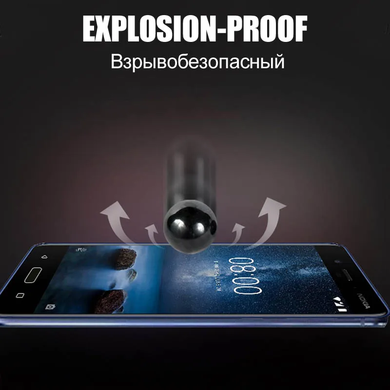 9D Защитное стекло для Nokia 4,2 3,2 3, 6, 7, 8, 3,1 5,1 6,1 7,1 8,1 Plus протектор экрана из закаленного стекла для Nokia 8,1 7 Plus 5,1 6,1 с пленочным покрытием