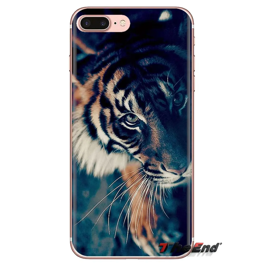 Модный прозрачный чехол из ТПУ для Xiaomi Redmi 4A S2 Note 3 3S 4 4X 5 Plus 6 7 6A Pro Pocophone F1 Classic lion tiger