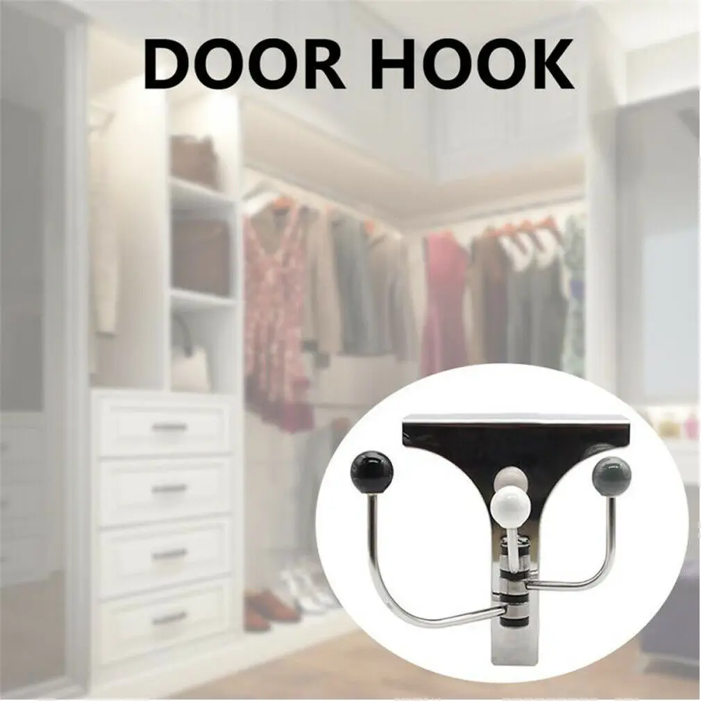 Large Metal Hooks For Wall Door Storage Coat rotatable Stainless Steel Vintage Style Shabby Chic | Дом и сад
