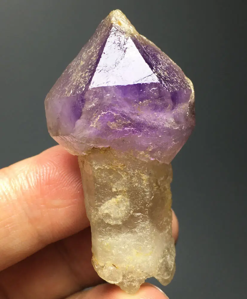 35 г натуральный аметист скипетр кварцевый кристалл скелетный образец Свадебные