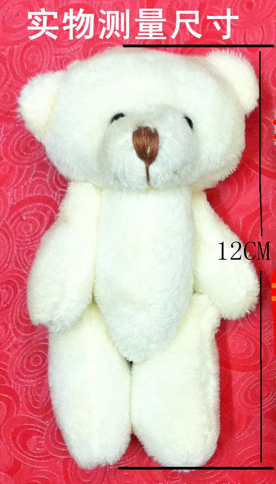 40 шт. 12 см маленькие Мишки Тедди|bear doll|teddy bear dollmini teddy |