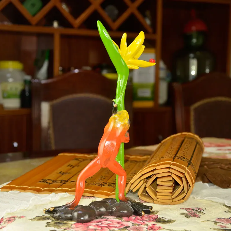 2 шт./лот Европейский творческий подарок смола лягушка интересная новинка