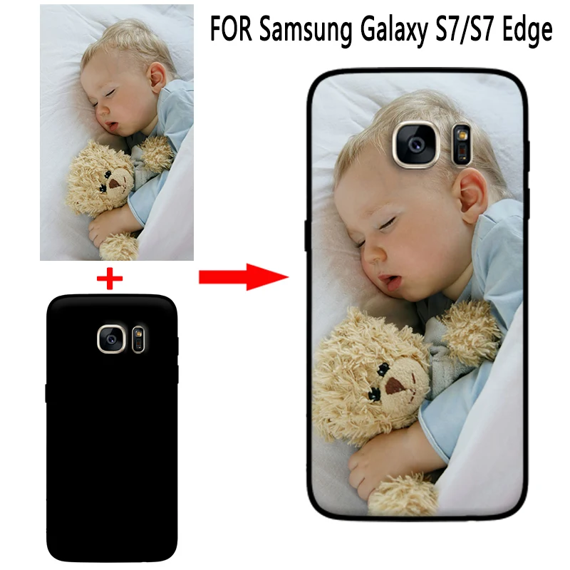 Mosirui персонализированный самодельный чехол для Samsung Galaxy S7 Edge HD с УФ-печатью Мягкий