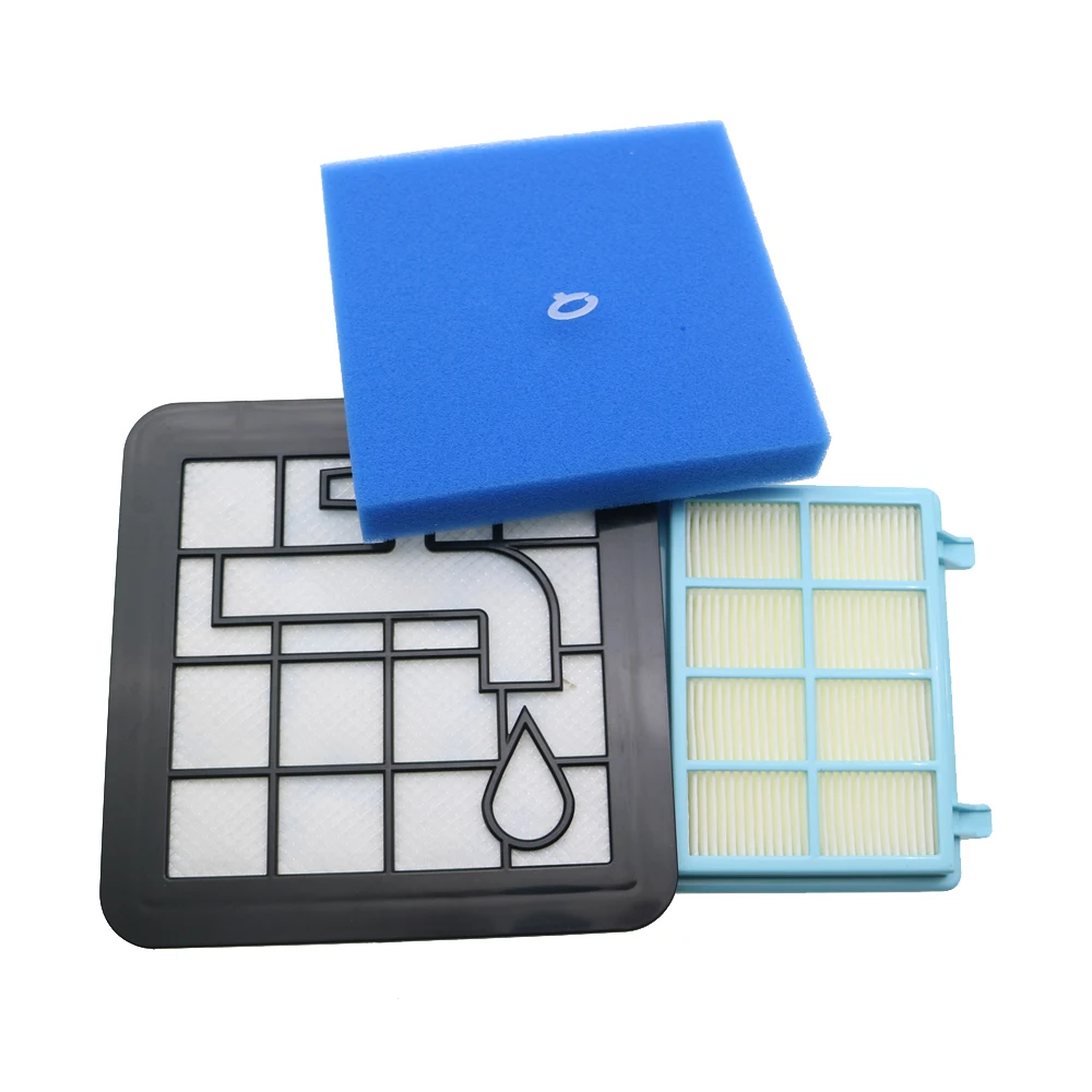 

Washable Motor Foam Filter kit For Philips Power Pro Compact FC9331/09 FC9332/09 FC8010/01 Vacuum Cleaner Parts