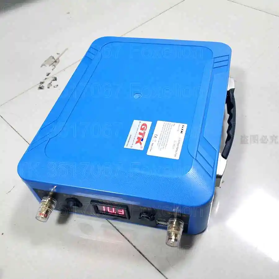 Аккумуляторная батарея Lifepo4 12 В 50 Ач 60 ач 80 LFP с BMS светодиодной подсветкой 5 USB для